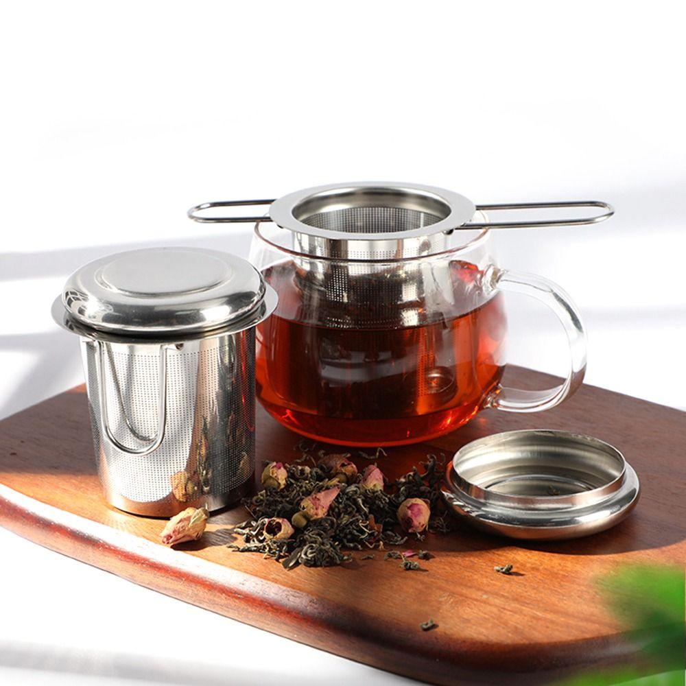 [Elegan] Tea Infuser Kitchen Cups Diffuser Fine Mesh Stainless Steel Herb Filter