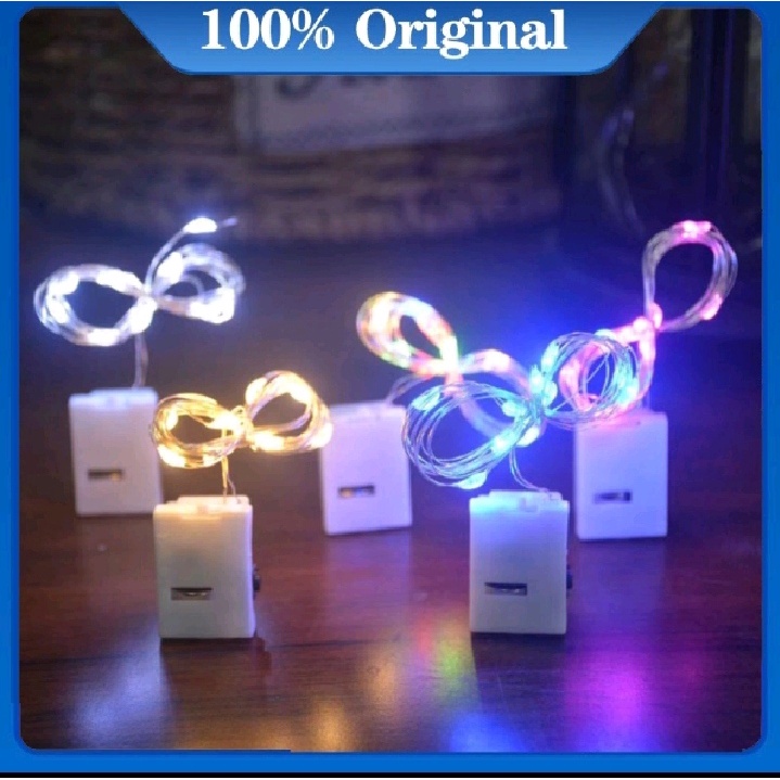 Promo Lampu LED Tumblr 1 Meter Full Colour FREE Baterai