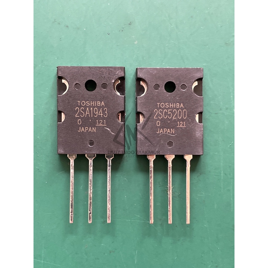 A1943 C5200 (1SET) 180W LOT 121 TRANSISTOR TOSHIBA 2SA1943 2SC5200 A1943 C5200 ups