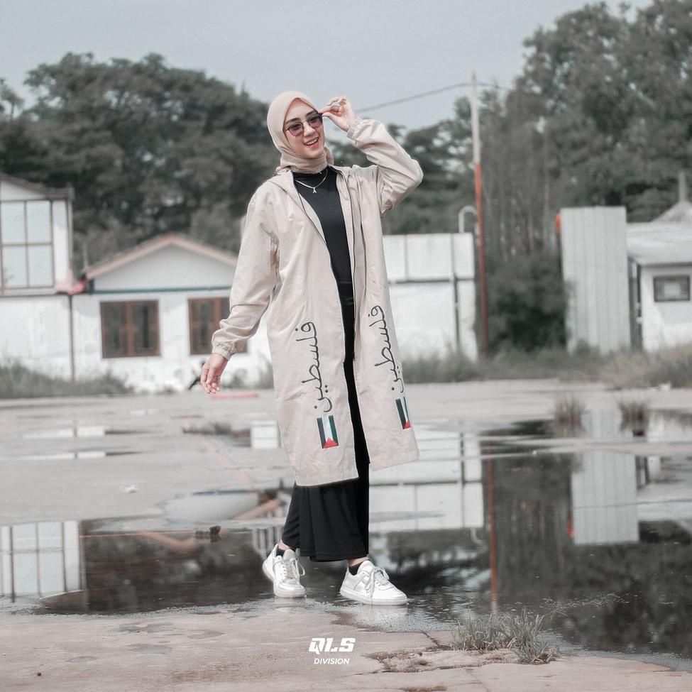 SALE Jaket Hijab Panjang Jaket Muslimah Jaket Cewe Jaket Perempuan