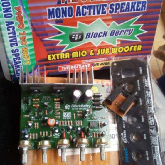 ✿ Kit Power Amplifier Speaker Aktif Mono 750W PMPO type 630 ♠