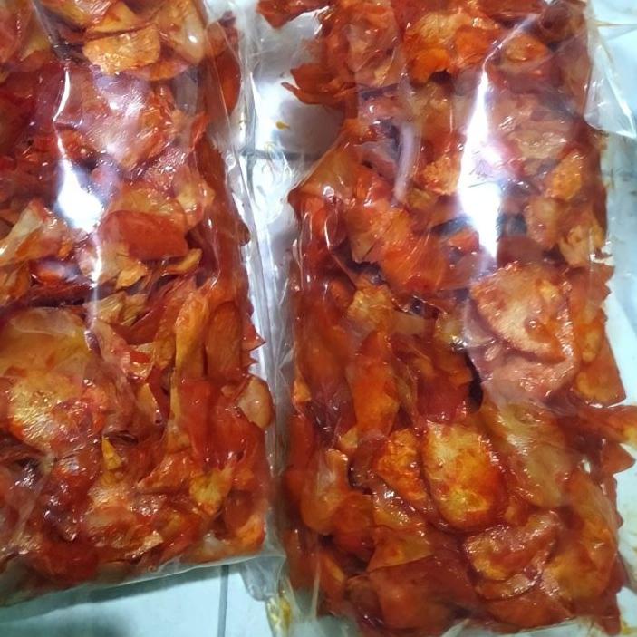 

✨Mall✨ Keripik Singkong Lengket Pedas Manis - 500 Gram grosir