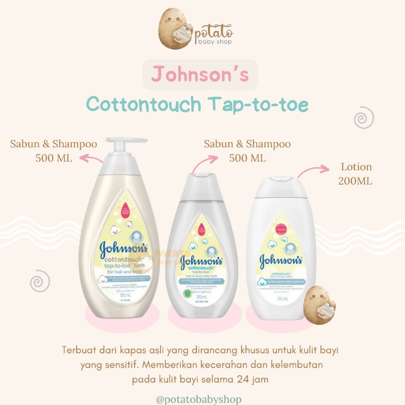 Johnson’s Baby Cotton Touch Sabun Bayi