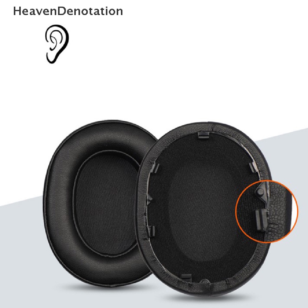 [HeavenDenotation] Bantalan Telinga Tahan Lama Untuk WH 1000XM5 Headphone Sleeves Earmuffs Easy Replaced Ear Pads Penutup Lengan Headphone Dengan Gesper HDV