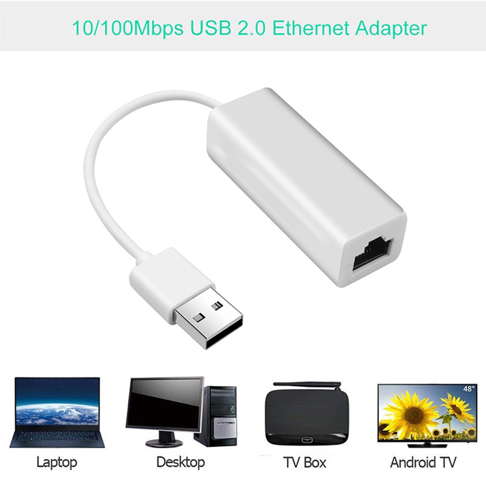 USB LAN Adapter / Converter USB to LAN / USB To Ethernet RJ45 Kabel