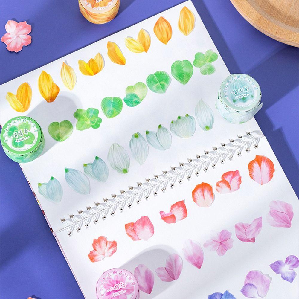 R-flower 200pcs Kelopak Bunga Pita DIY Stylish Dekorasi Sticky Paper