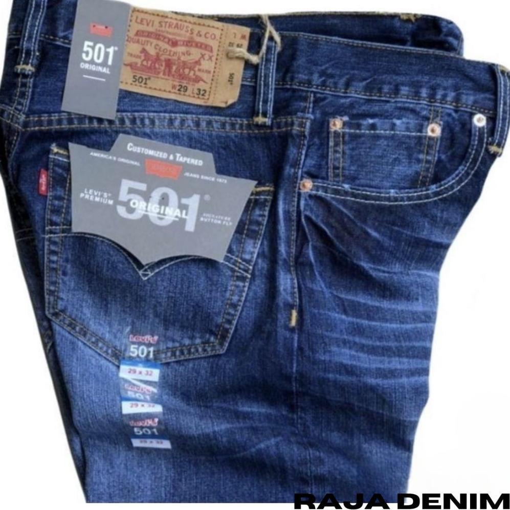 【flashϟsale】 CELANA LEVISTO 501 PRIA ORIGINAL / CELANA JEANS PRIA JEANS 501 BAYAR DIBTEMPAT CELANA P