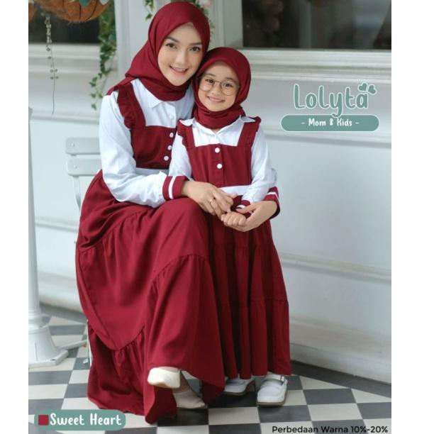 SALE TERBATAS Dress Remaja Korea Terbaru/Dress Couple/Gamis Dress Busui/Gamis dress anak