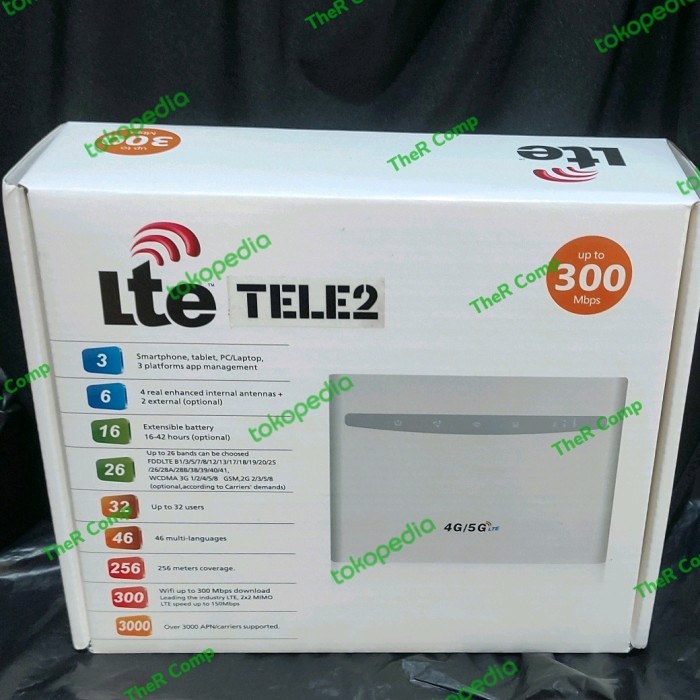 Home Router 4G Lte Tele2 B525