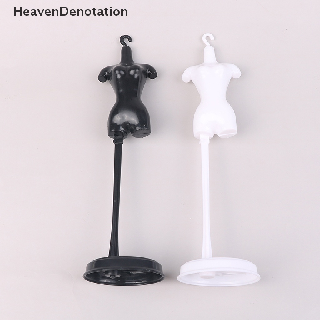 [HeavenDenotation] Rumah Boneka Pajangan Miniatur Manekin Holder Prentend Bermain Mainan Aksesoris HDV