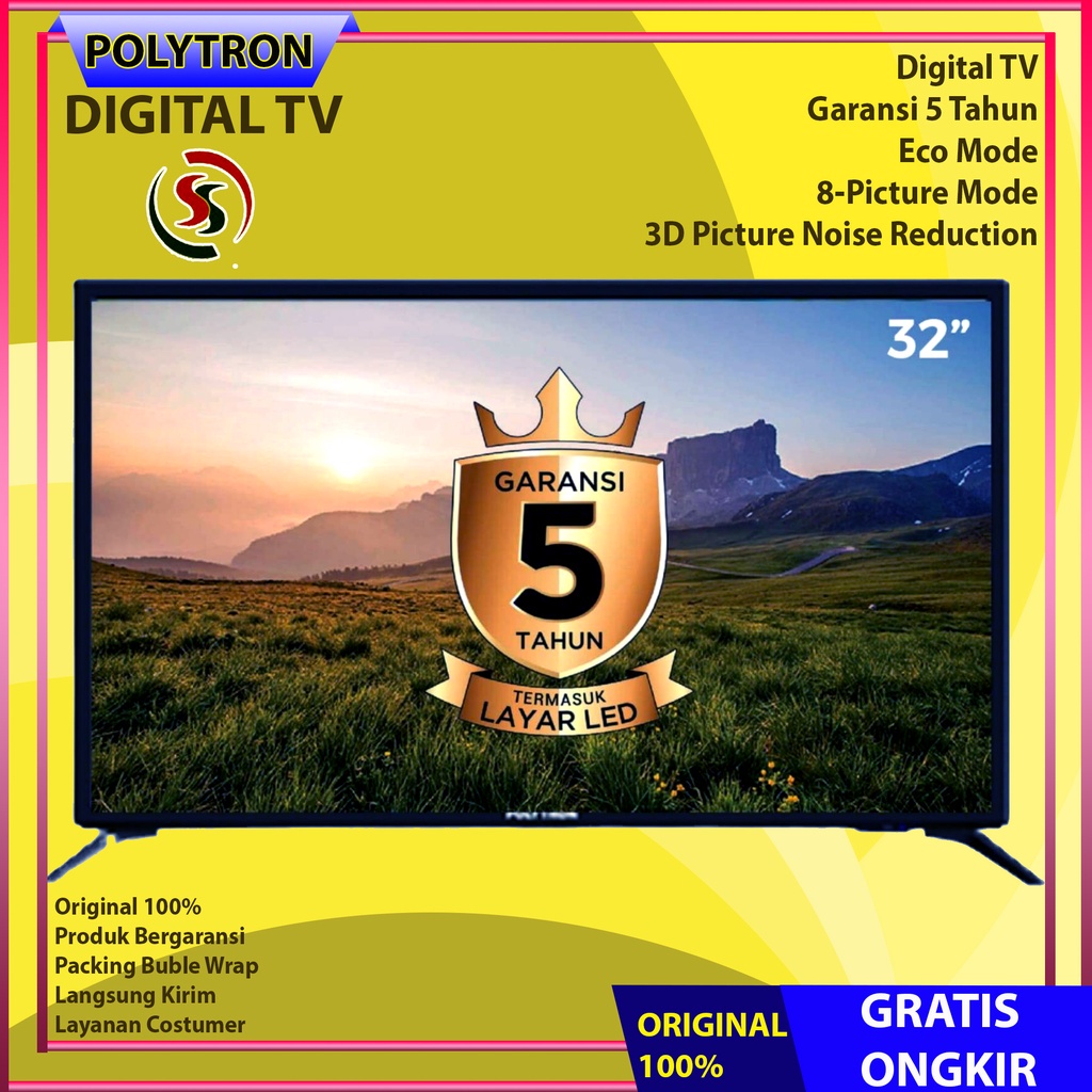 POLYTRON DIGITAL LED TV 32&quot; PLD 32V1853