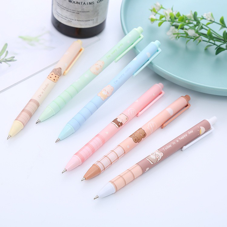 6pcs Pena Pulpen Pen Set Cetek Cetekan OSM-ST0307