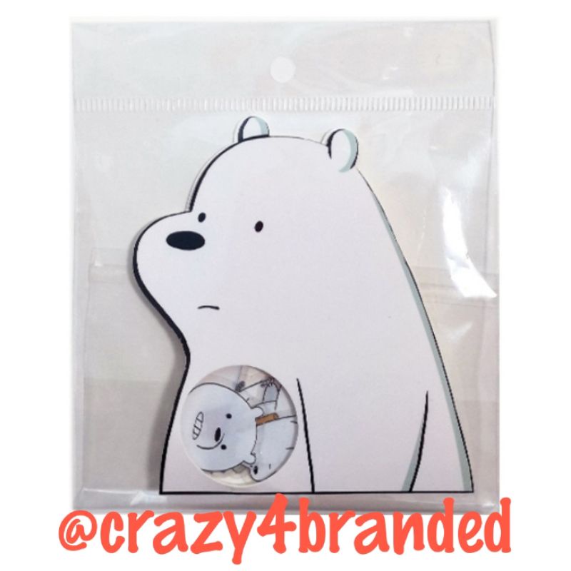 

Miniso × We Bare Bears Character Shaped Sticker