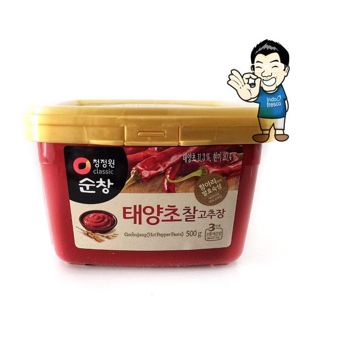 

✪ Daesang Sunchang Gochujang- Cabe Pasta Korea- Hot Pepper Paste 500g ♝