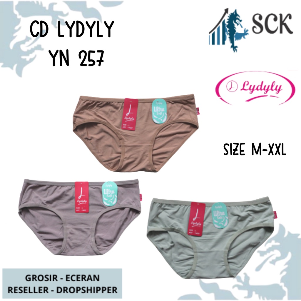 CD Wanita LYDYLY YN 257 Bahan Katun / CD LYDYLY 257 Halus - sckmenwear GROSIR