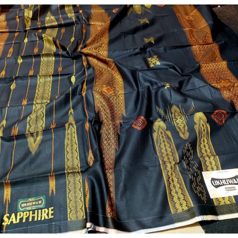 SARUNG SAPPHIRE TARBUSH/UKHUWAH JAGUAR SONGKET TIMBUL