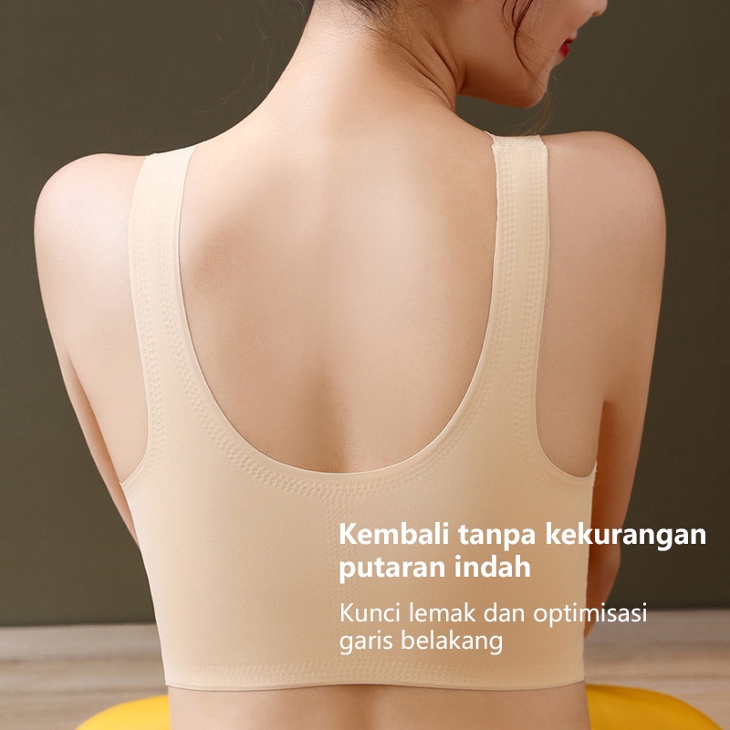 Bra Menyusui tanpa kawat bh menyusui kancing depan nursing bra B1052