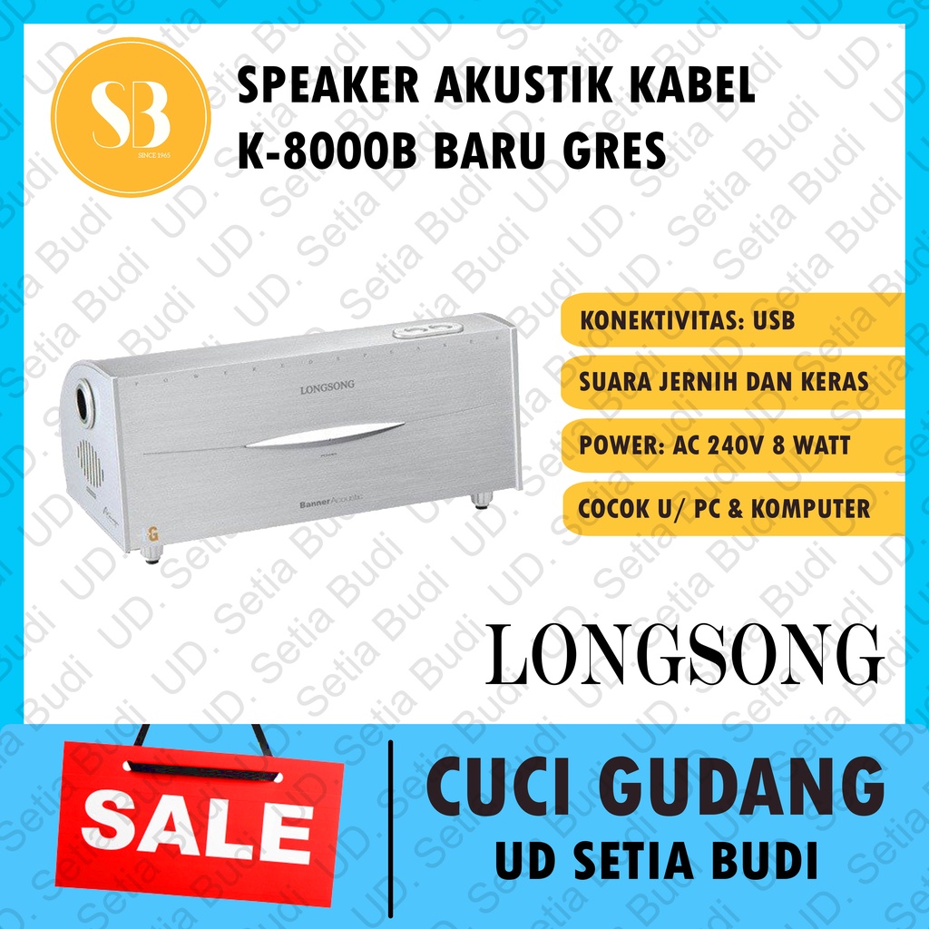 Mini Speaker Komputer / TV Longsong K8000