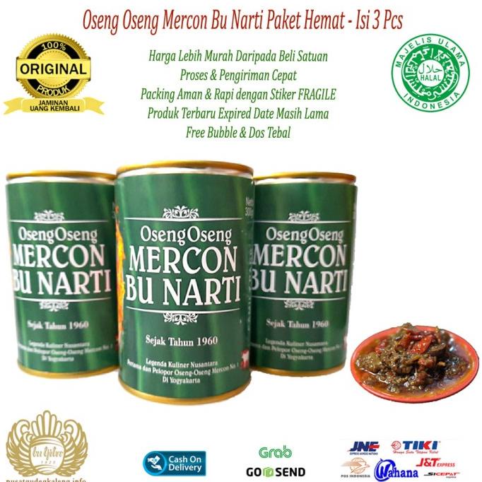 

Oseng Oseng Mercon Bu Narti Paket Hemat TERLARIS