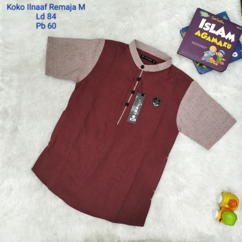 BAJU KOKO KURTA ILNAAF ANAK REMAJA