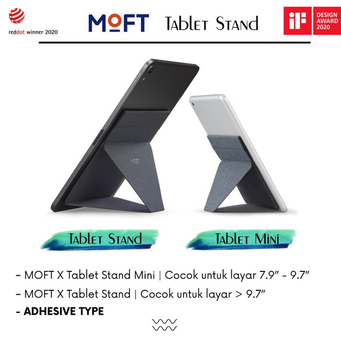MOFT X Tablet Stand - The Thinnest and Adjustable Tablet Stand - Tablet Stand Berkualitas