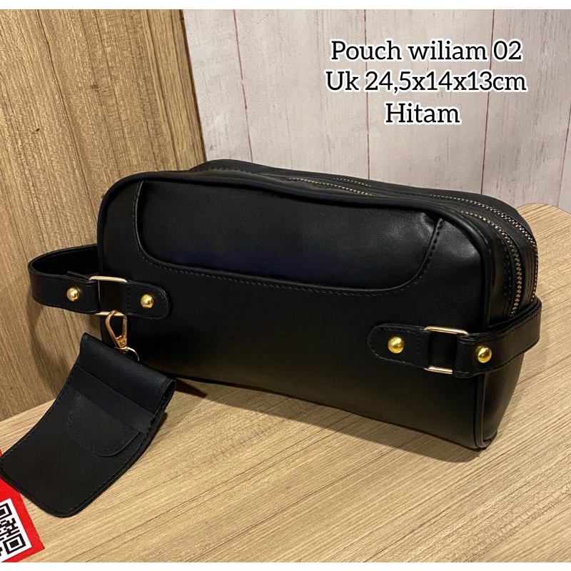 Pouch organizer clucth hand bag cewek cowok