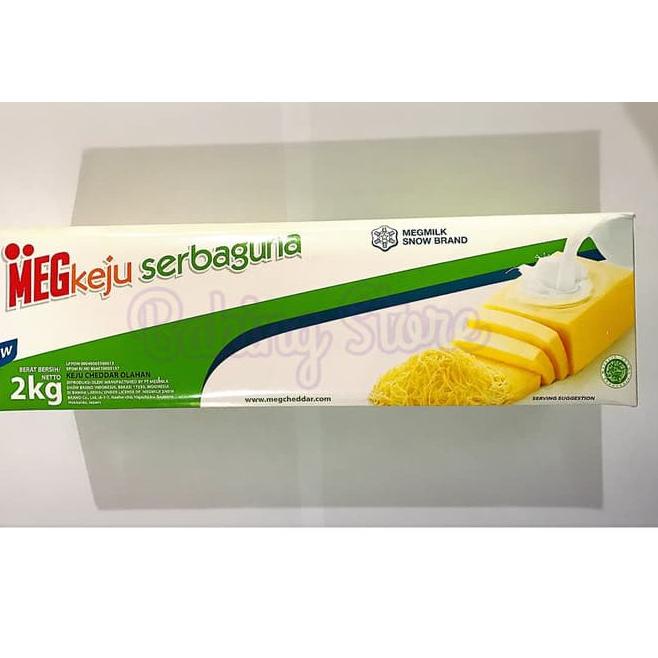 

☁ Keju Cheddar Meg Serbaguna 2kg ○