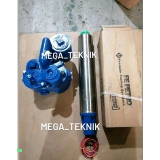 NEW..STP FRANKLIN FE PETRO SUBMERSIBLE PUMP SET LENGKAP PACMAN 1,5HP SPBU ORIGINAL