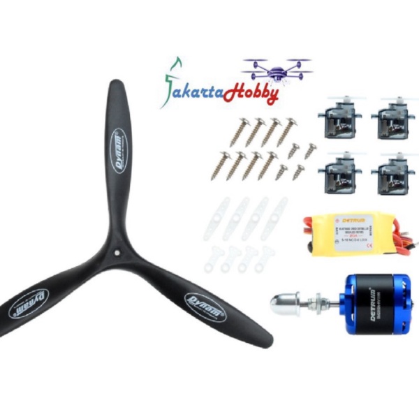 

Unik Dynam Power combo 4BM2815A-KV110030A ESC4pcs 9g servos8*6*3 Murah