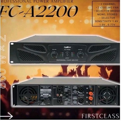 Power Amplifier Firstclass FC-A2200