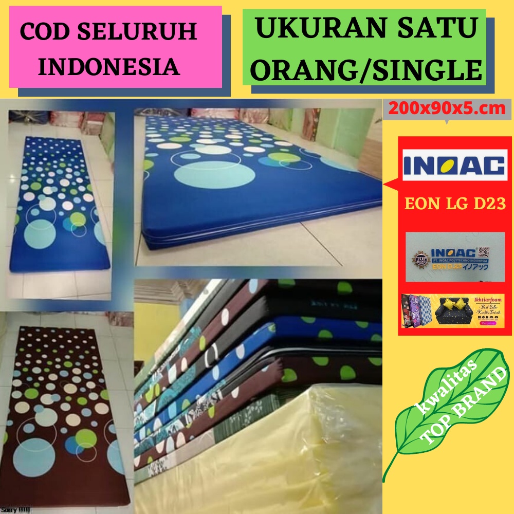 Kasur Busa Inoac EON LG D23 Ukuran 200 X 90 X 5 cm Kasur Busa Inoac Termurah 100% Original INOAC