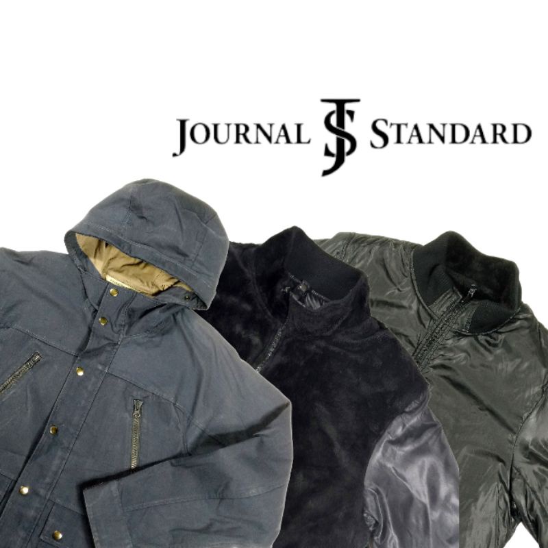 Jaket Parka JOURNAL STANDARD (Japan), Double Jacket, Jaket 3 in 1 mode, Jaket Parka, Jaket Varsity S