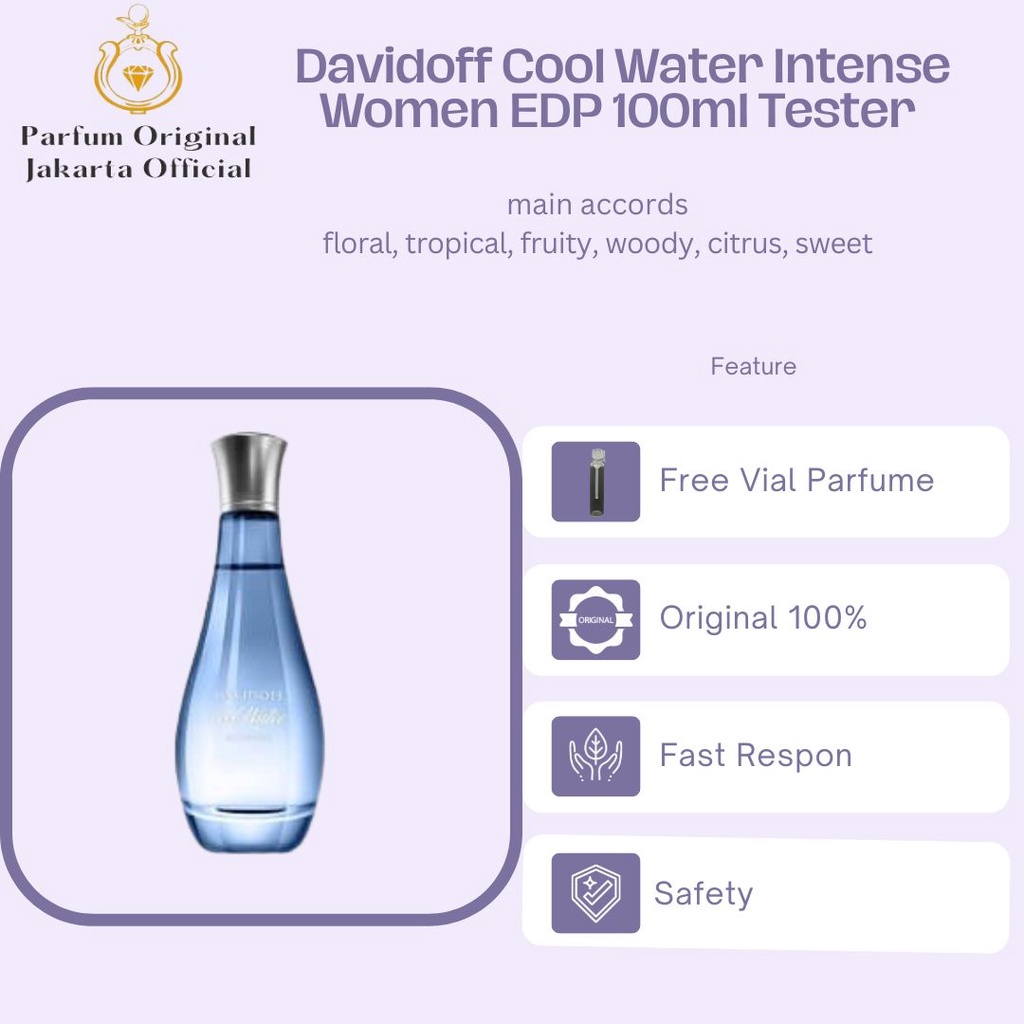 Parfum Parfume Perfume Asli Perawatan Kecantikan Original Import Branded Wanita Perempuan Cewek Davi