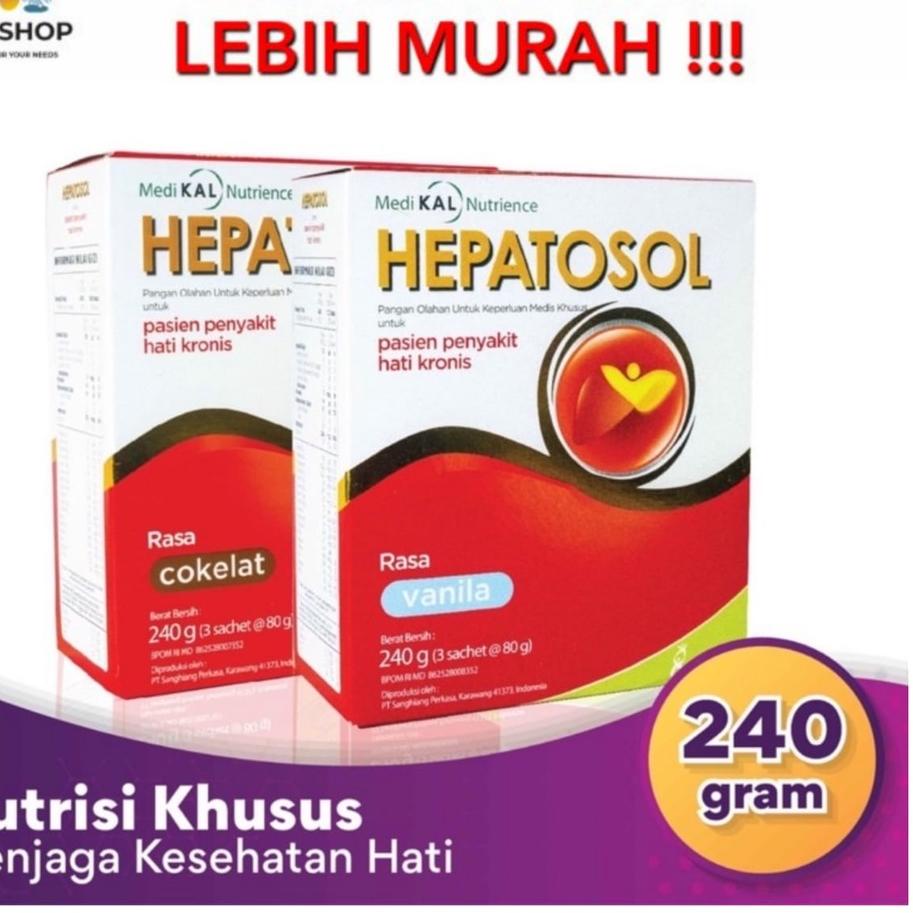 

♛ HEPATOSOL VANILA COKLAT ❋