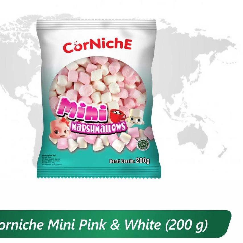 

DISKON CORNICHE MINI PINK&WHITE [200GR] Real-Pict,..