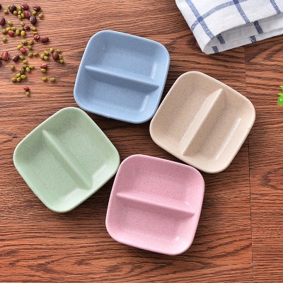 ⭐️𝐈𝐇𝐒 𝟒𝟐𝟔 𝐋𝐚𝐦𝐩𝐮𝐧𝐠⭐️Mangkok Mini 2 Sekat Mangkuk Sambal Kecap Tempat Saos