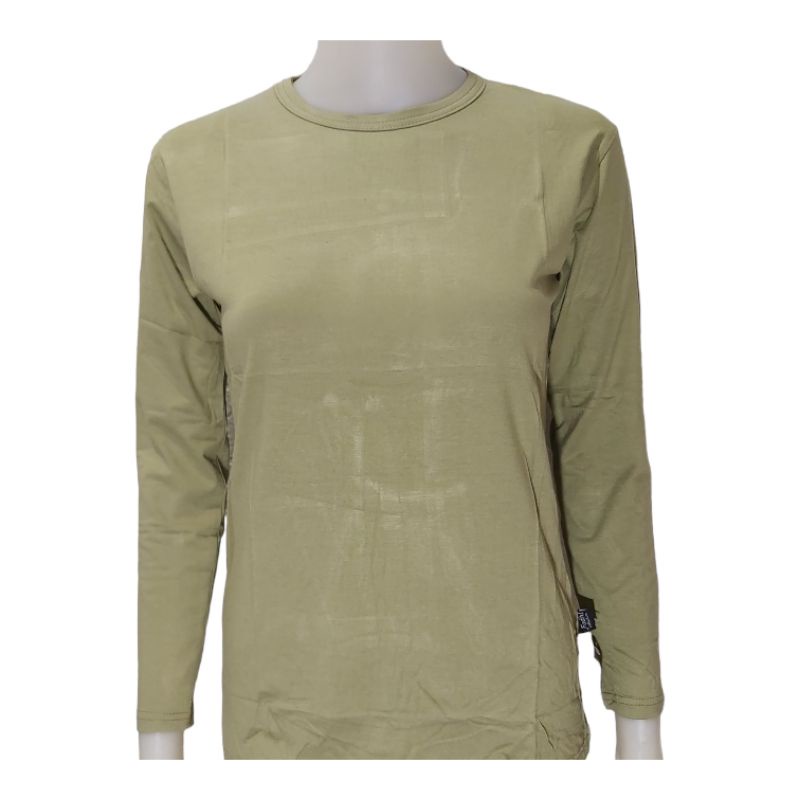 Manset Kaos Wanita Warna Sage Green