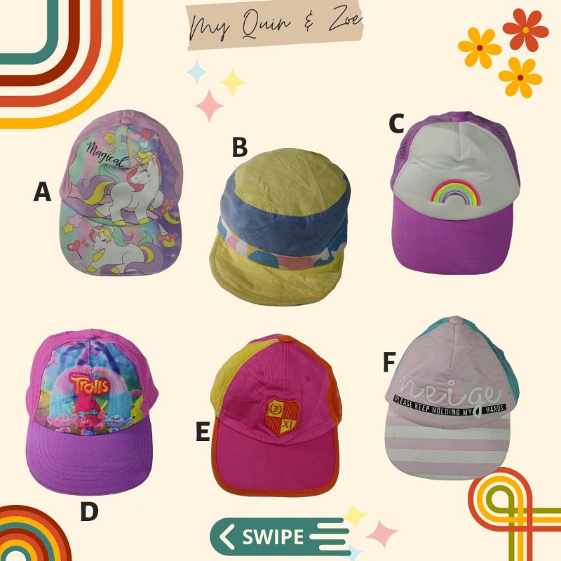 Topi Anak size 3y s.d 9y