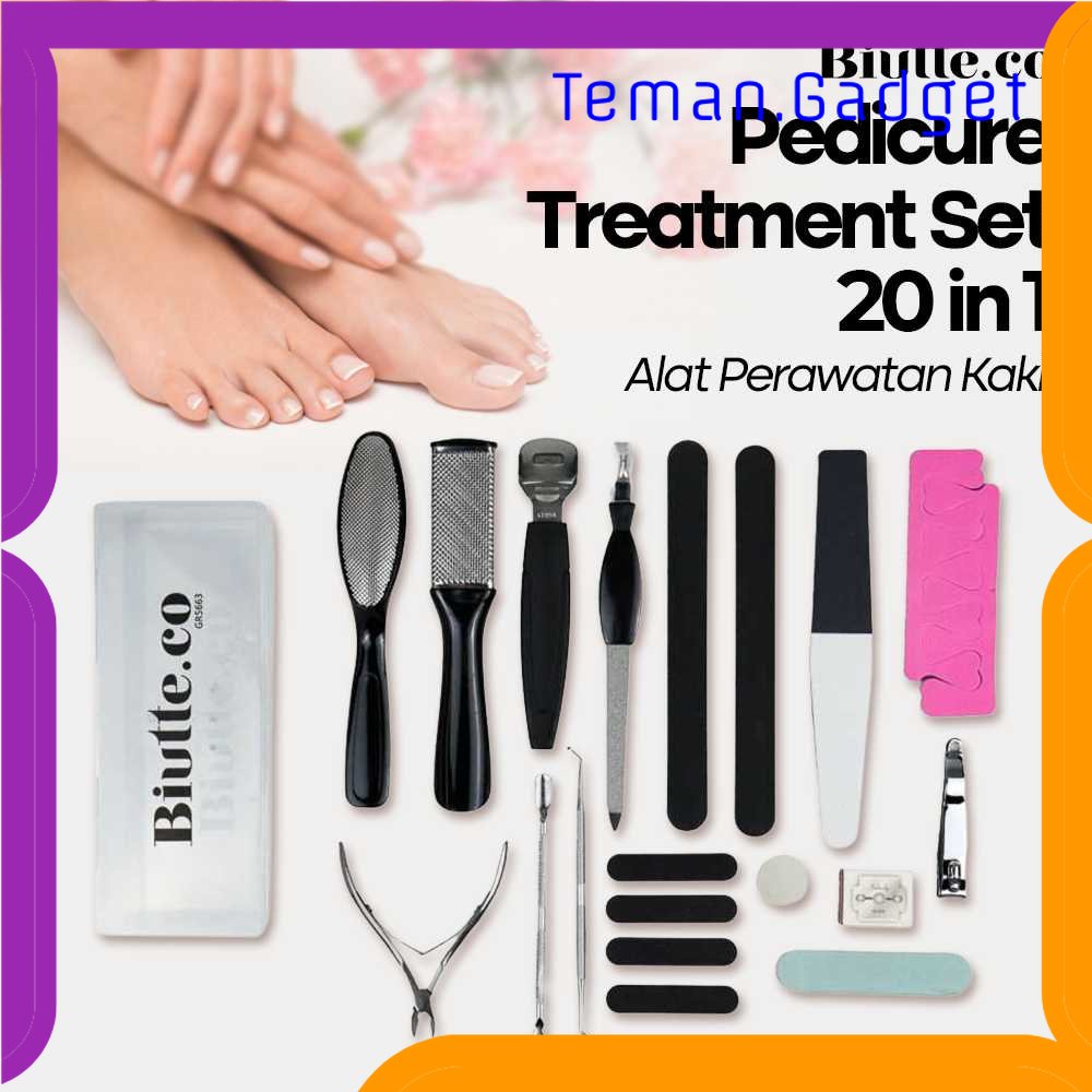 TG - PRW Alat Perawatan Kaki Pedicure Treatment Set 20 in 1 - GR5663