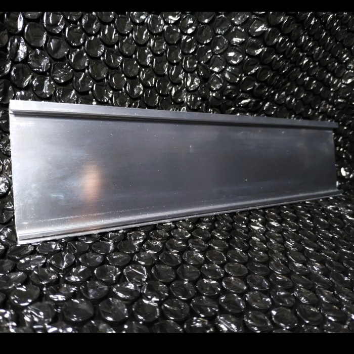 

[[JNT COD]] Papan Nama Ruang model 2 Slide / Geser Acrylic & Alumunium - Silver, Nama Saja