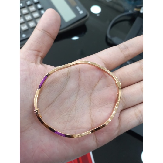 Gelang cartier safari kadar 375% (8k)-redgold