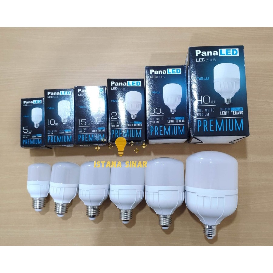 Panaled 5 w 10 w 15 w 20 w 30 w 40 watt wt / lampu LED murah / bohlam murah