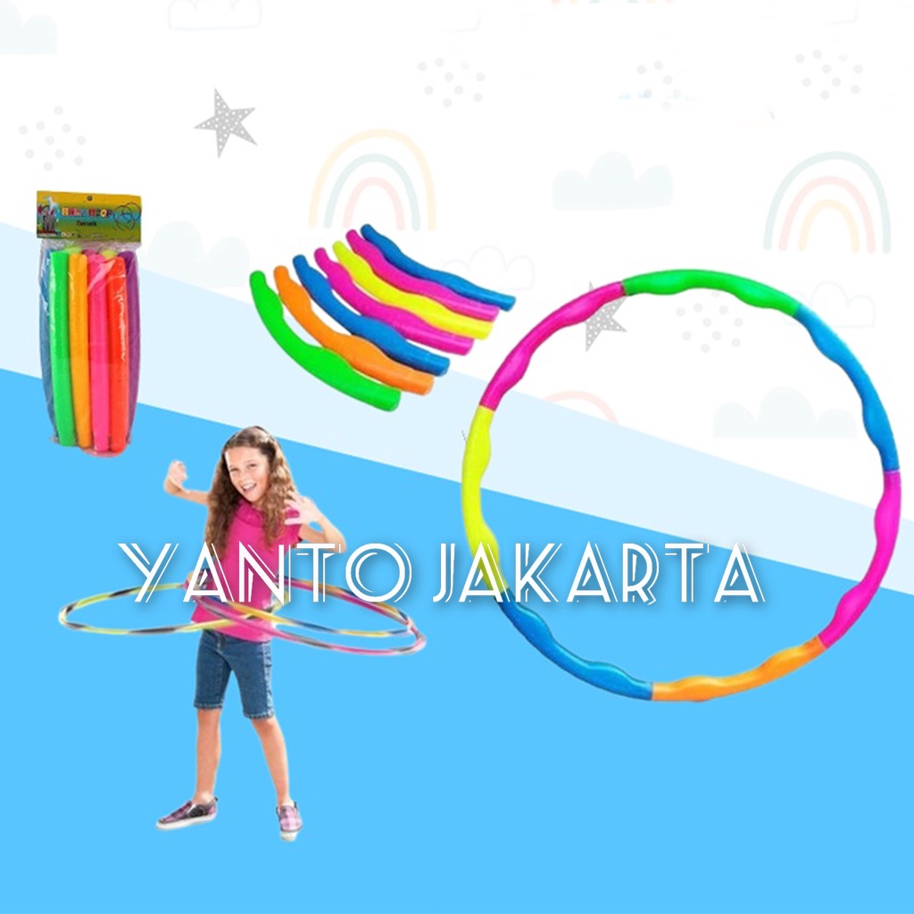 MAINAN ANAK HULA HOOP PENGECIL PERUT HULAHUP