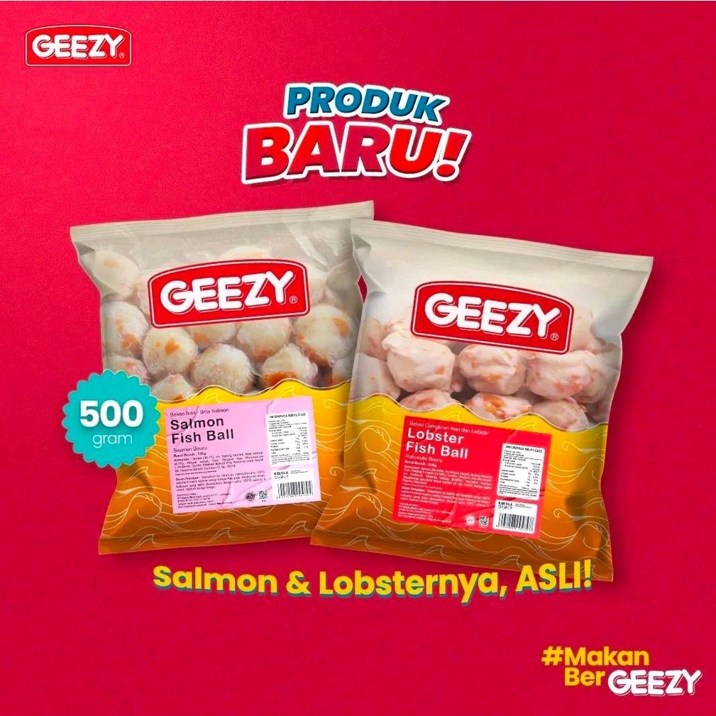 

Geezy Fish Ball Kemasan 500gr