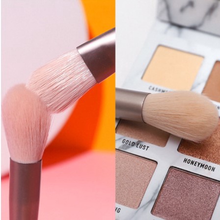 【COD】8pcs / Set Brush Makeup Bahan Nilon Untuk Eyeshadow / Makeup Brush Sikat Lembut Beautytools  Kuas Portabel Lembut