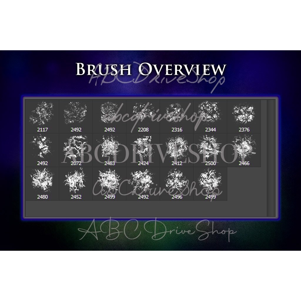 Procreate Brush - 20 Artistic Grunge Brushes