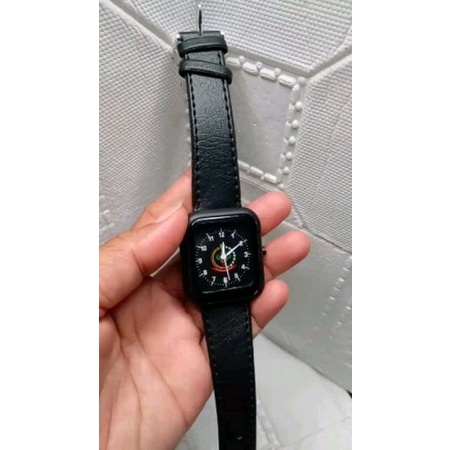 jam kotak persit tali kulit