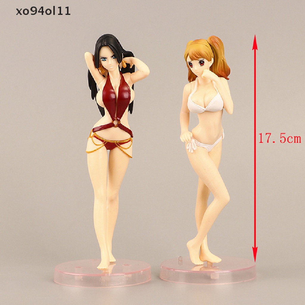 Xo 3gaya Sexy Bikini Girl Figurine Karakter Anime Baju Renang Puding Nami PVC Model Mainan OL