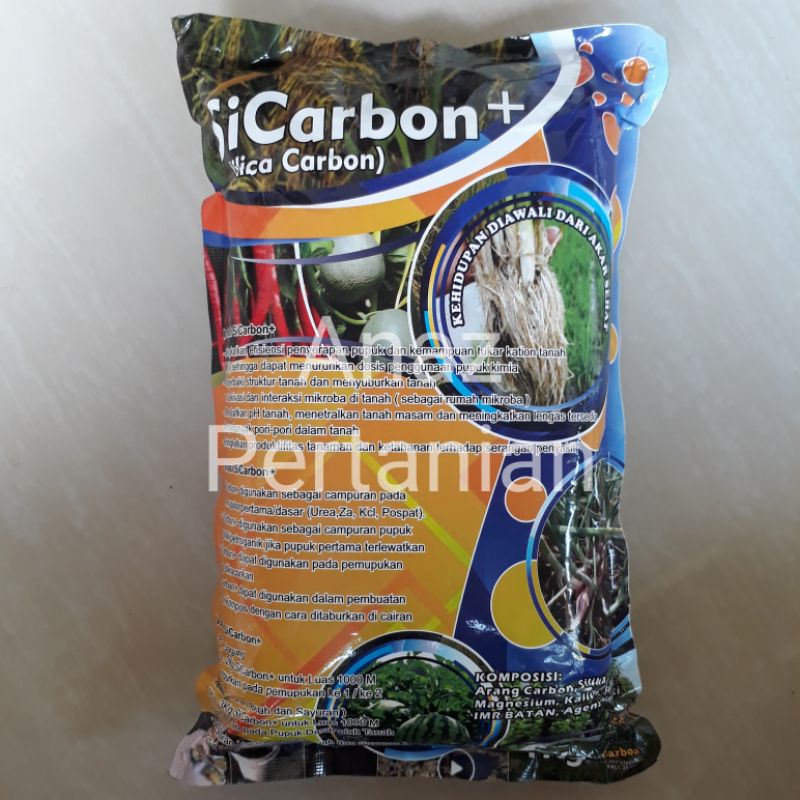 Pupuk Sicarbon 1kg Penyubur Tanah Akar Arang Silika Carbon Silica Sicarbon+