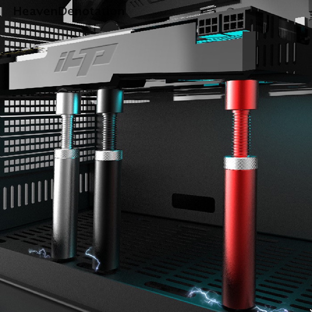 [HeavenDenotation] VC003 Graphics Card GPU Holder Desktop Computer Graphics Card Vertical Telescopic Rotag Stand Magnetic GPU Video Card Holder HDV